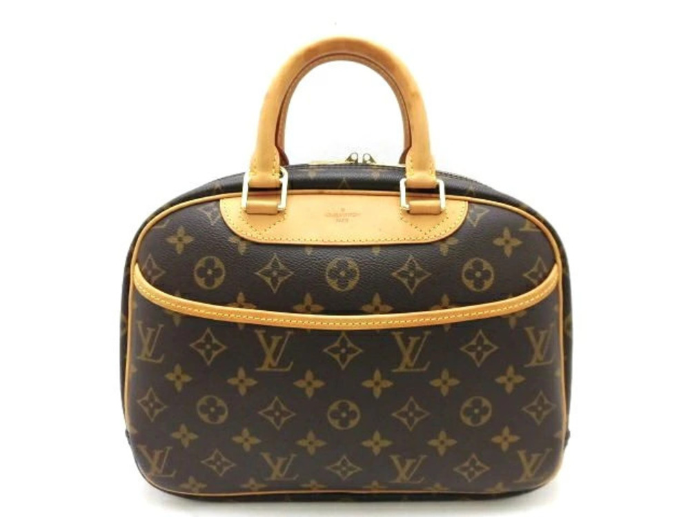 Louis Vuitton Trouville Monogram Handbag Brown